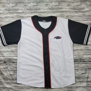 Boy's fashion F05U T-Shirt Men's XL White Embroidered